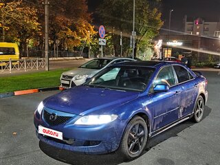 2003 Mazda 6 I (GG), синий, 178000 рублей, вид 1