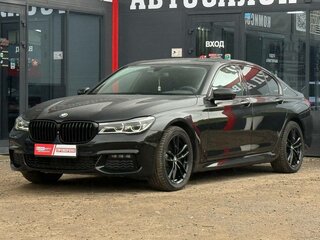2018 BMW 7 серии 730d xDrive VI (G11/G12), чёрный, 3800000 рублей, вид 5