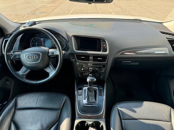 2014 Audi Q5 I (8R) Рестайлинг, белый, 2200000 рублей - вид 9