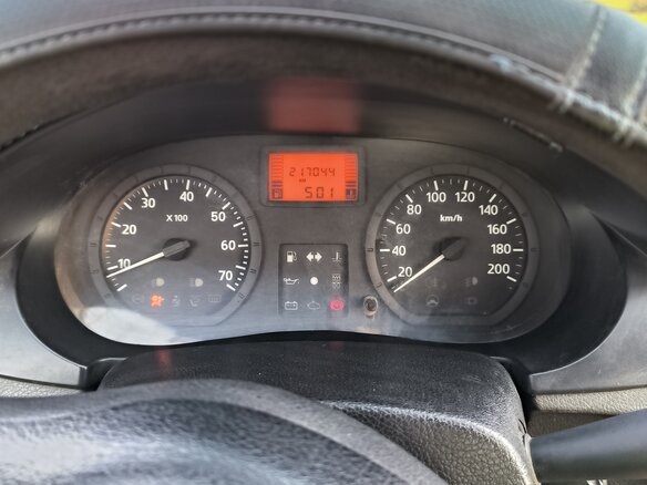 2007 Renault Logan I, зелёный, 95000 рублей - вид 8