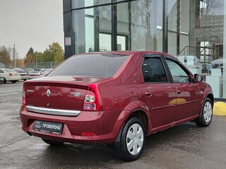 2011 Renault Logan I Рестайлинг, красный, 361000 рублей, вид 5