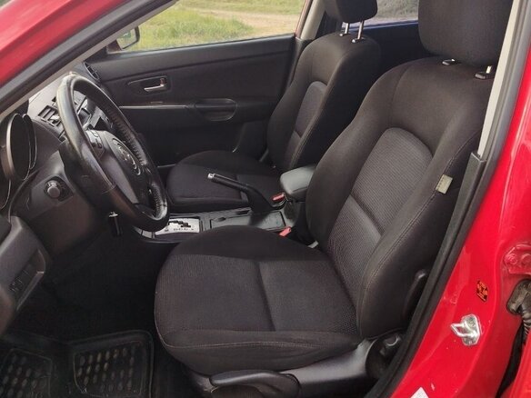 2007 Mazda 3 I (BK) Рестайлинг, красный, 550000 рублей - вид 9