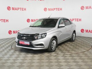 2017 Lada (ВАЗ) Vesta I, серебристый, 743000 рублей, вид 1