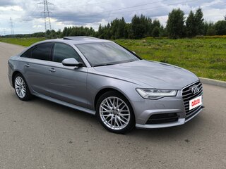 2018 Audi A6 IV (C7) Рестайлинг, серый, 3050000 рублей, вид 2