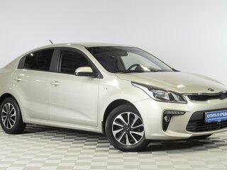 2017 Kia Rio IV, серебристый, 929000 рублей, вид 1
