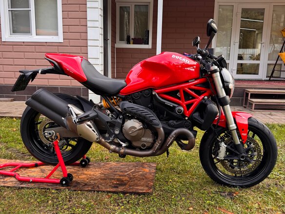 2013 Ducati Monster 821, красный, 950000 рублей - вид 8