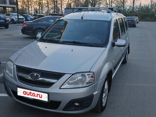 2013 Lada (ВАЗ) Largus I, серебристый, 850000 рублей, вид 2