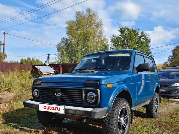 2015 Lada (ВАЗ) 2121 (4x4) I Рестайлинг, синий, 410000 рублей