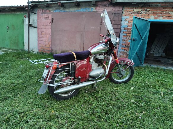 1967 Jawa 250, красный, 150000 рублей - вид 1