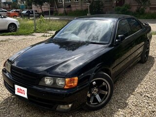 1997 Toyota Chaser VI (X100), чёрный, 900000 рублей, вид 1