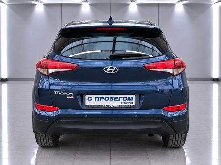 2017 Hyundai Tucson III, синий, 1450000 рублей, вид 3
