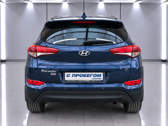 2017 Hyundai Tucson III, синий, 1450000 рублей - вид 2
