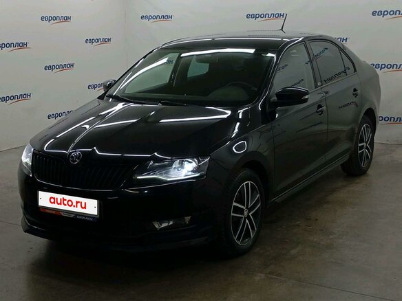 2019 Skoda Rapid I Рестайлинг, чёрный, 1270000 рублей