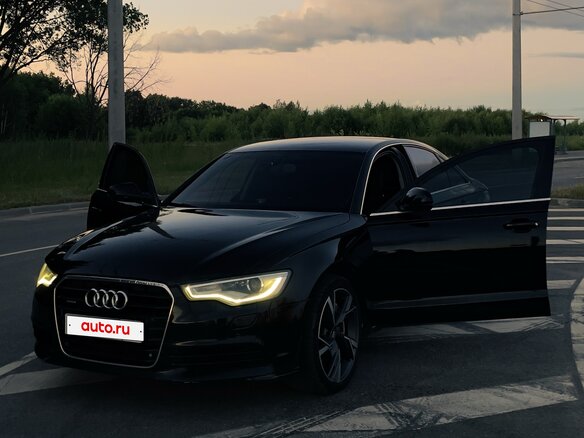 2011 Audi A6 IV (C7), чёрный, 850000 рублей