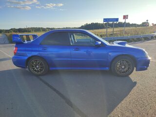 2004 Subaru Impreza WRX STi II Рестайлинг 1, синий, 1450000 рублей, вид 5