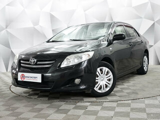 2008 Toyota Corolla AMT X (E140, E150), чёрный, 682000 рублей, вид 1