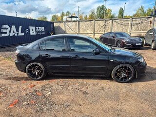 2008 Mazda 3 I (BK) Рестайлинг, чёрный, 255000 рублей, вид 5