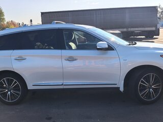 2020 Infiniti QX60 I Рестайлинг, белый, 2300000 рублей, вид 3