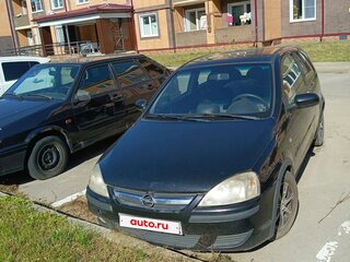 2006 Opel Corsa C Рестайлинг, чёрный, 165000 рублей, вид 1
