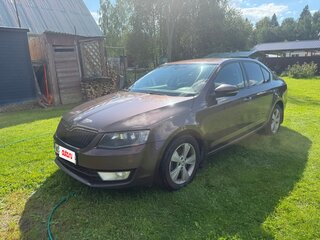 2013 Skoda Octavia III (A7), коричневый, 900000 рублей, вид 1