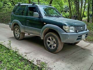 1997 Toyota Land Cruiser Prado 90 Series, зелёный, 850000 рублей, вид 2