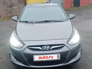 2012 Hyundai Solaris I, серый, 600000 рублей, вид 1