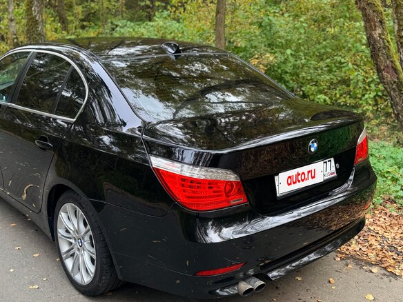 2006 BMW 5 серии 530xi V (E60/E61), чёрный - вид 8