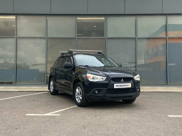2010 Mitsubishi ASX I, чёрный, 580000 рублей - вид 5