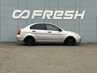 2007 Hyundai Verna II, серебристый, 549000 рублей, вид 5