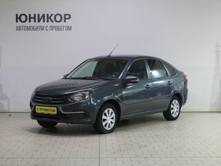 2019 Lada (ВАЗ) Granta I Рестайлинг, серый, 459000 рублей, вид 1