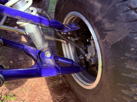 2005 Yamaha Raptor YFM350, синий, 600000 рублей, вид 4