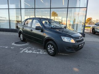 2013 Lada (ВАЗ) Granta I, чёрный, 200000 рублей, вид 3