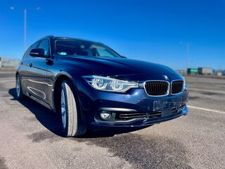 2017 BMW 3 серии 335d xDrive VI (F3x) Рестайлинг, синий, 3000000 рублей, вид 3