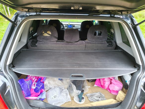 2004 Mitsubishi Outlander I, чёрный, 440000 рублей - вид 7