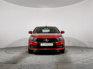 2016 Lada (ВАЗ) Vesta I, красный, 787900 рублей, вид 2