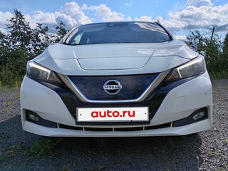 2018 Nissan Leaf II (ZE1), белый, 1850000 рублей, вид 1