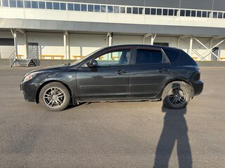 2007 Mazda 3 I (BK) Рестайлинг, чёрный, 480000 рублей, вид 4