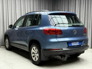 2013 Volkswagen Tiguan I Рестайлинг, голубой, 1399000 рублей, вид 4