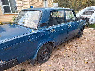 2003 Lada (ВАЗ) 2107, синий, 60000 рублей, вид 2
