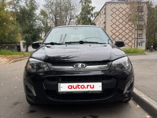 2015 Lada (ВАЗ) Kalina II, чёрный, 690000 рублей, вид 1