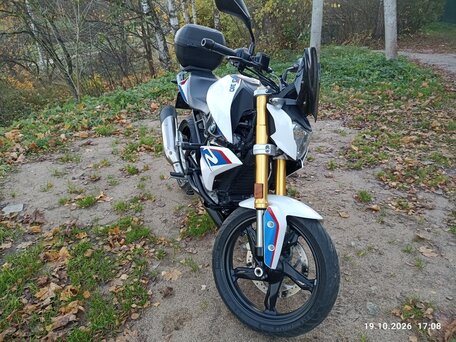 2017 BMW G 310 R, белый, 335000 рублей, вид 3