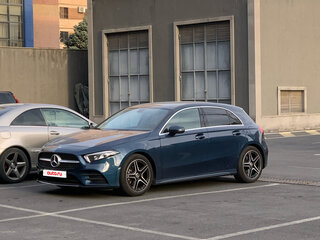 2019 Mercedes-Benz A-Класс 200 IV (W177), синий, 2500000 рублей, вид 1