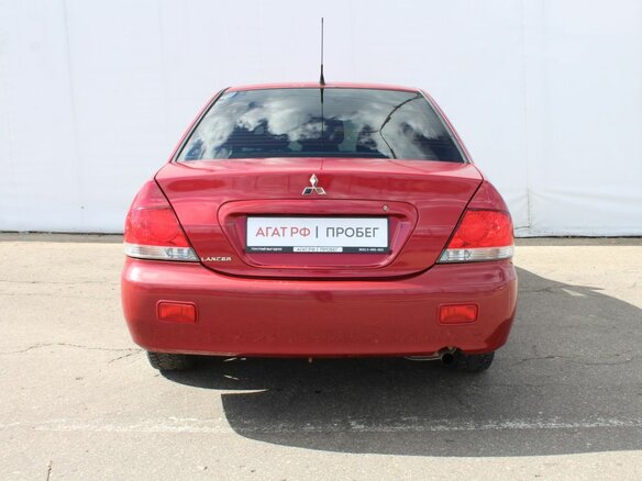 2006 Mitsubishi Lancer IX, красный, 410000 рублей - вид 5
