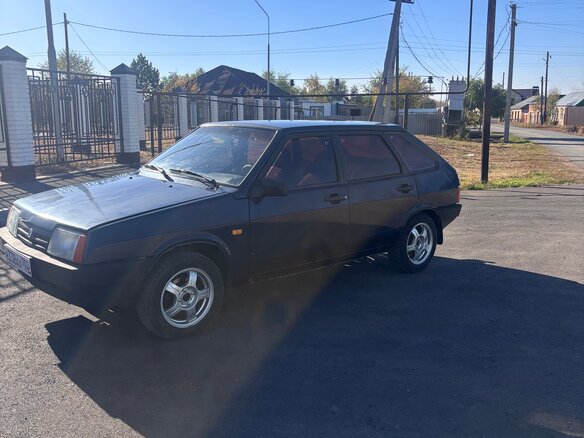1997 Lada (ВАЗ) 2109, синий, 135000 рублей - вид 2