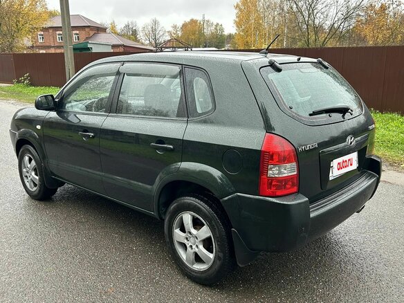 2008 Hyundai Tucson I, зелёный, 535000 рублей - вид 5