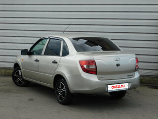 2013 Lada (ВАЗ) Granta I, бежевый, 300000 рублей, вид 4