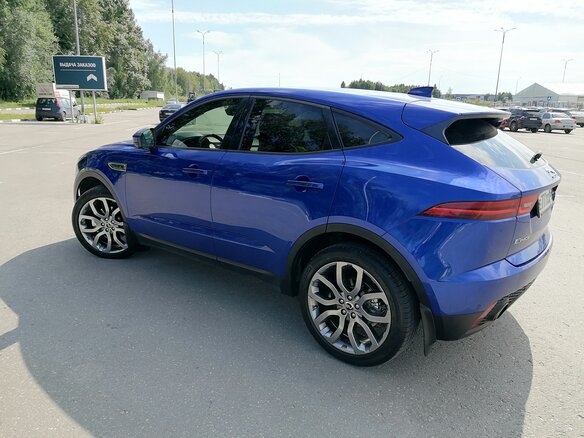 2019 Jaguar E-Pace I, синий - вид 32