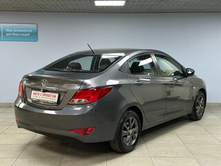 2014 Hyundai Solaris I Рестайлинг, серый, 725000 рублей, вид 5