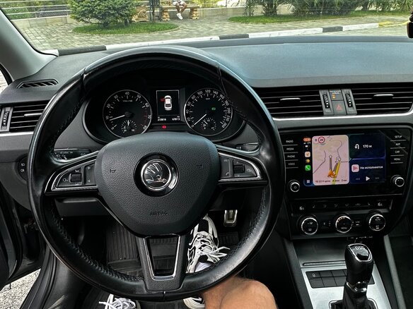 2015 Skoda Octavia III (A7), серый, 1250000 рублей - вид 9