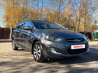 2012 Hyundai Solaris I, чёрный, 850000 рублей, вид 1